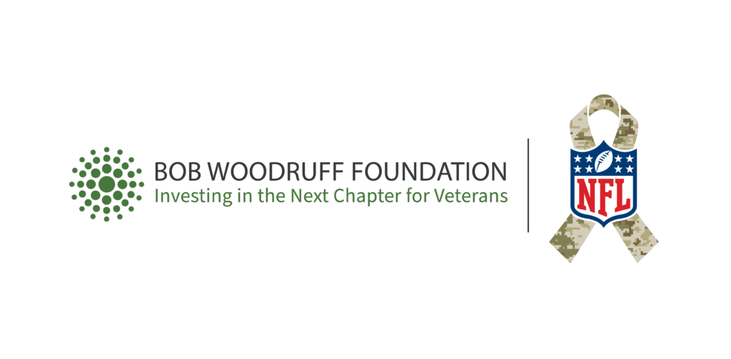 2025 Bob Woodruff Foundation and NFL combined logo