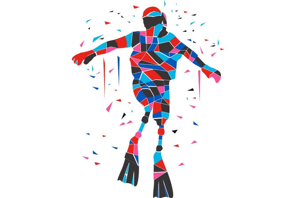 Adaptive Scuba Pictogram